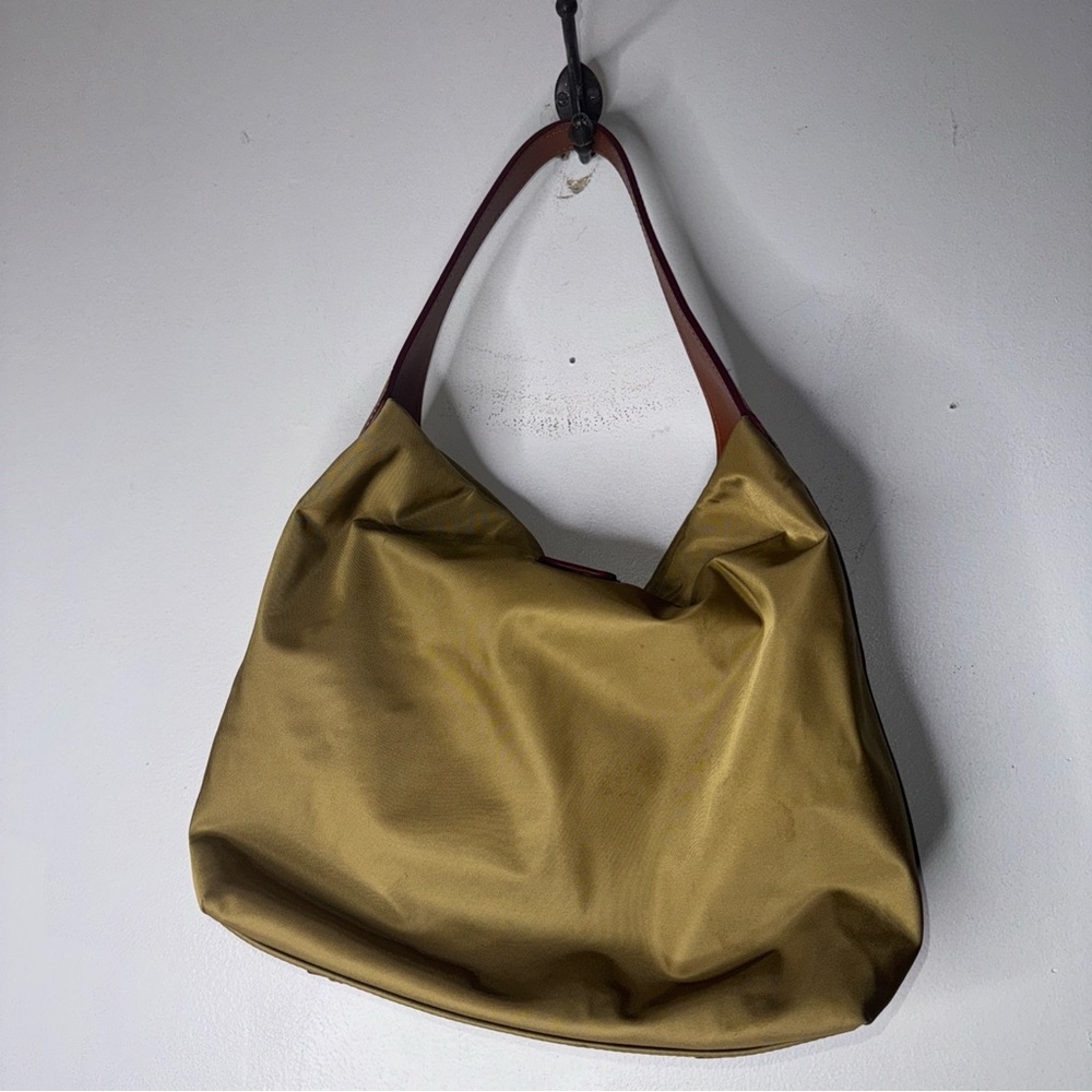 DOONEY & BOURKE Belvedere Nylon with Leather‎ Trims Hobo Shoulder Bag - Picture 2 of 14